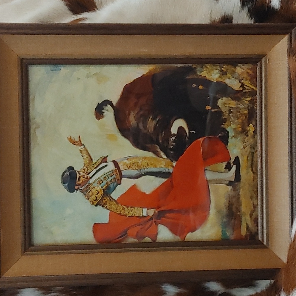 Vintage "Matador" Rico Tomaso Print